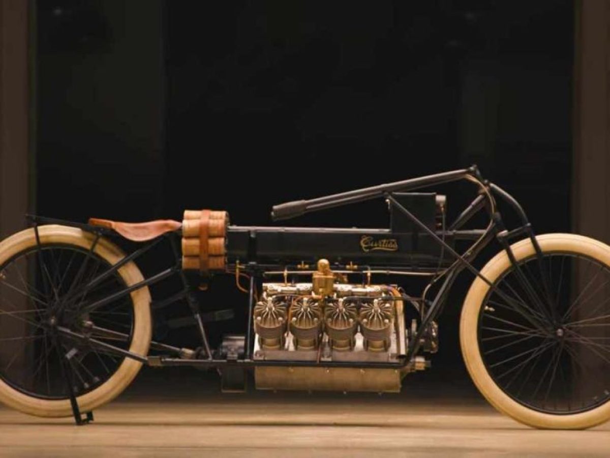 Curtiss V8: Πιστό αντίγραφο της μοτοσυκλέτας που το 1907 έπιασε 219 χλμ./ώρα (+Βίντεο)