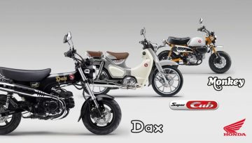 Honda Monkey-Dax-Super Cub 2026: Νέα χρώματα