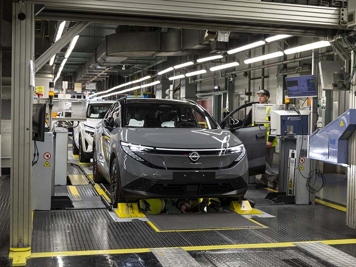 Επίσκεψη στο εργοστάσιο της Nissan στο Σάντερλαντ