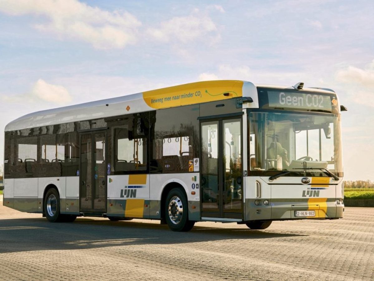 Μεγάλη παραγγελία για λεωφορεία BYD στο Βέλγιο