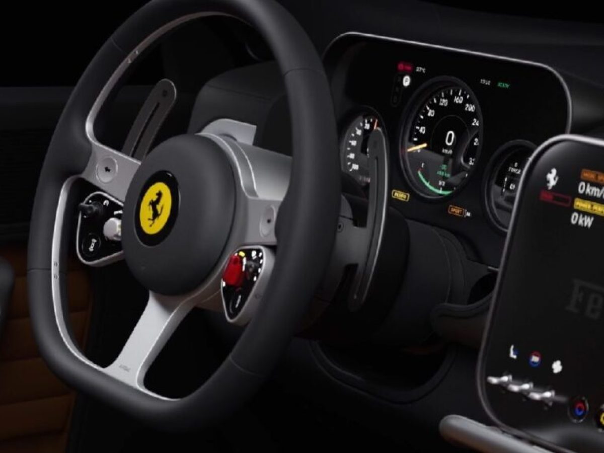 H πρώτη ηλεκτρική Ferrari «καίει» το διαδίκτυο