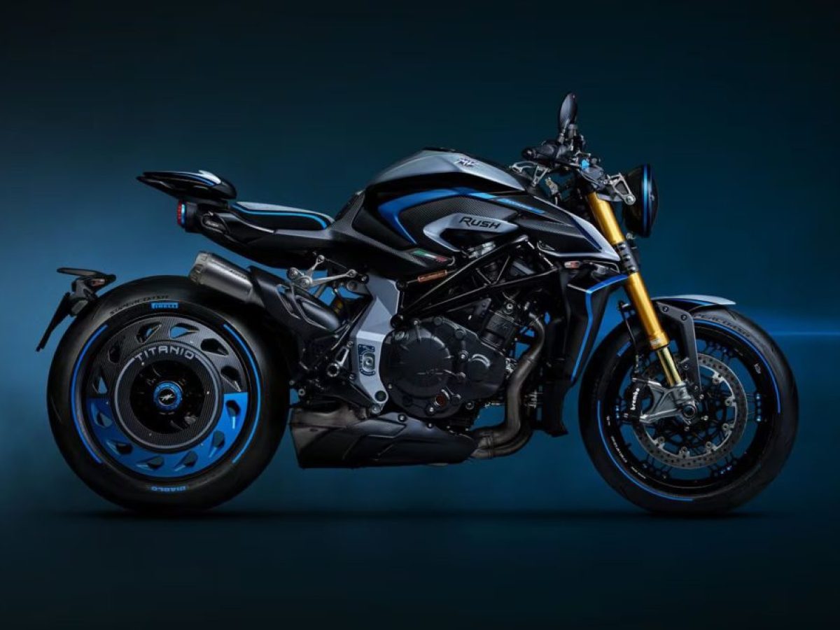 MV Agusta Rush Titanio: 300 κομμάτια, τίγκα στο τιτάνιο