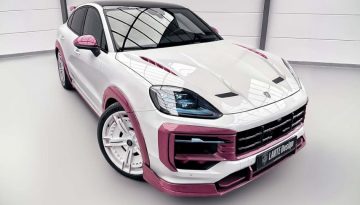 Αυτή η Porsche Cayenne δια χειρός Larte Design ντύθηκε… «ροζ πάνθηρας» (photos)
