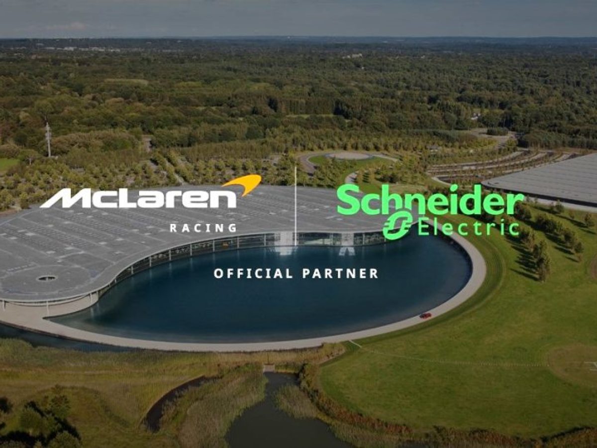 Η Schneider Electric επίσημος συνεργάτης της McLaren Racing στην ενεργειακή τεχνολογία