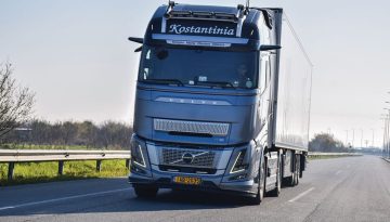 Στη διεθνή μεταφορά με Volvo FH 16 Aero 700