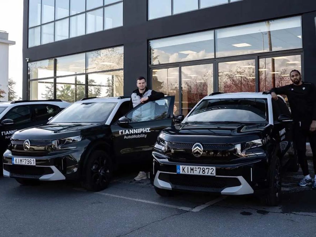 Τα νέα αυτοκίνητα της ΚΑΕ ΠΑΟΚ από τη Γιαννιρης Automobility