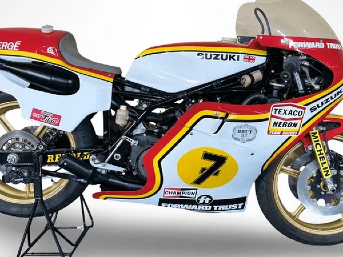 Suzuki: Σε δημοπρασία η μοτοσυκλέτα του Barry Sheene από το 1977