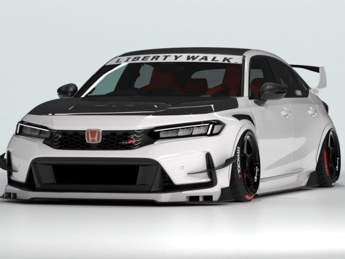Η Liberty Walk «έπρηξε» το Honda Civic Type R (photos)