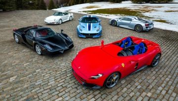Στο σφυρί ιδιωτική συλλογή-ορόσημο με Ferrari Enzo Nero και Monza SP2 στο επίκεντρο