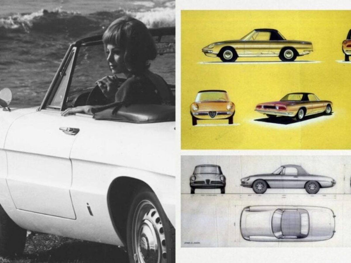Alfa Romeo Duetto Spider: Ο Πινινφαρίνα ανοίγει αρχεία 60 ετών