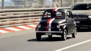 Το νέο Fiat 500 του Leclerc και η ομοιότητά του με τη Ferrari 488 Pista (photos-video)