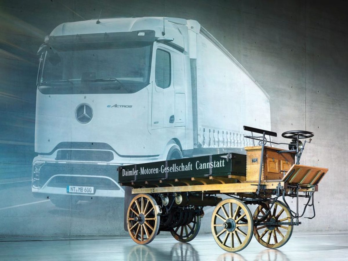 Το πρώτο φορτηγό στον κόσμο ήταν Mercedes-Benz και παρουσιάστηκε το 1896