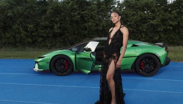 H άλτρια Larissa Iapichino συναντά τη Lamborghini Temerario